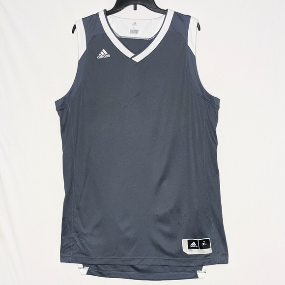 Adidas men's large basketball athletic jersey - Picture 1 of 6